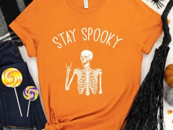 Stay Spooky Halloween Pumpkin T-Shirt