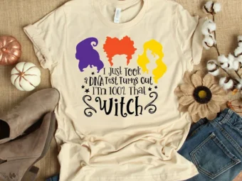 DNA Test 100% That Witch Hocus pocus T-shirt