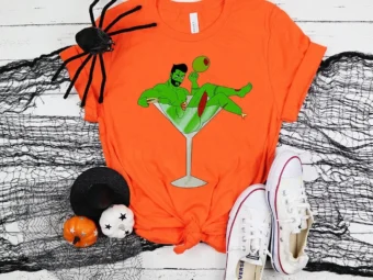 Pin Up Zombie Halloween T-Shirt