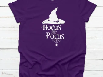 Hocus Pocus Witch Web T-shirt