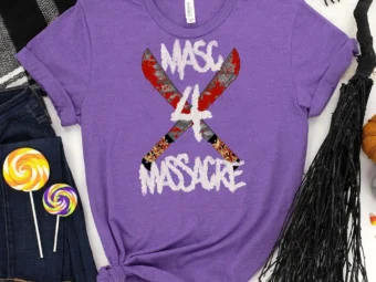 Mask 4 Masacre Halloween T-Shirt