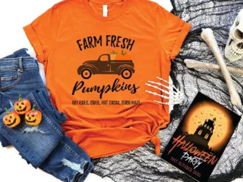 Farm Fresh Pumpkins Fall Sweatshirt Fresh