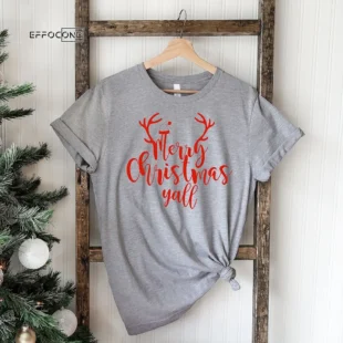 Merry Christmas Y'all Family T-shirt