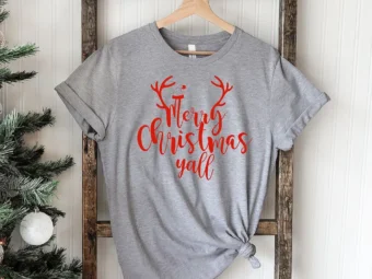 Merry Christmas Y'all Family T-shirt