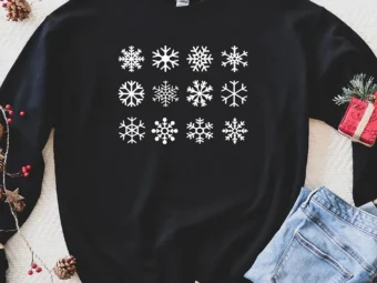 Snowflake Winter Christmas T-shirt