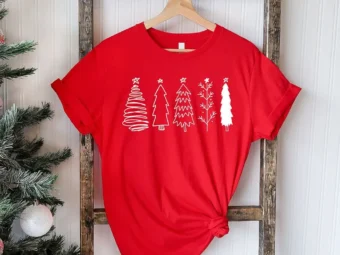 Christmas Tree Holiday T-shirt