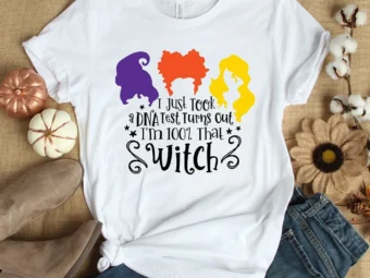 DNA Test 100% That Witch Hocus pocus T-shirt