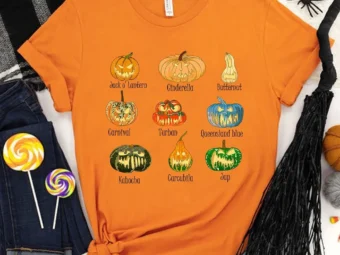 Varieties Pumpkin Patch Farm T-Shirt