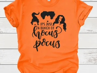 It's Just a bunch of Hocus Pocus Halloween T-shirt