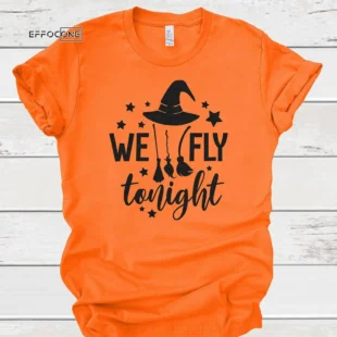 We Fly Tonight Halloween T-shirt