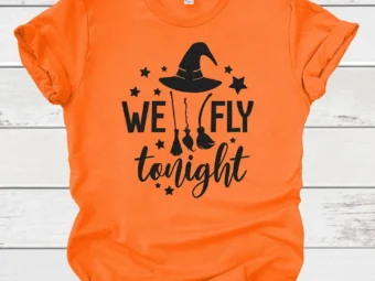 We Fly Tonight Halloween T-shirt