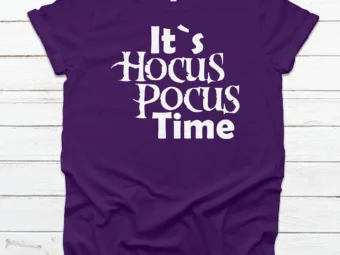 It's Hocus Pocus Time Halloween T-Shirt