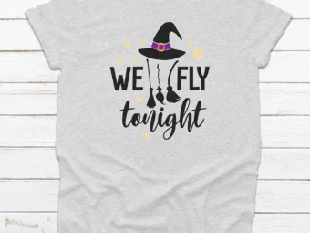 We Fly Tonight Halloween T-shirt