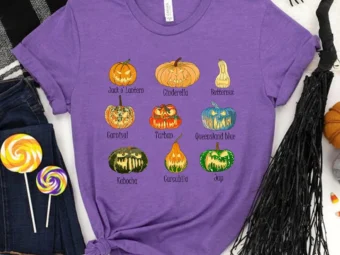 Varieties Pumpkin Patch Farm T-Shirt