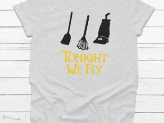 Tonight We Fly Haloween T-shirt