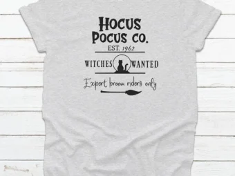Hocus Pocus Co. Halloween T-shirt