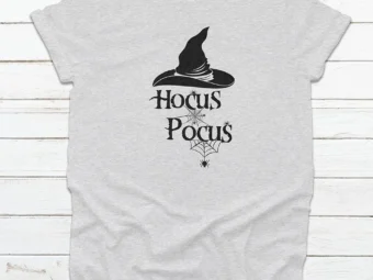 Hocus Pocus Witch Web T-shirt