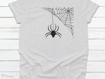 Spider Web Halloween T-shirt