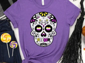 Non-Binary Halloween T-Shirt