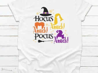 Hocus Pocus Amuck Halloween T-Shirt