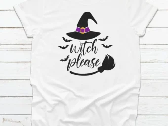 Witch Please Halloween T-shirt