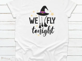 We Fly Tonight Halloween T-shirt