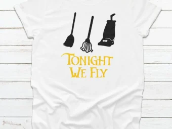 Tonight We Fly Haloween T-shirt