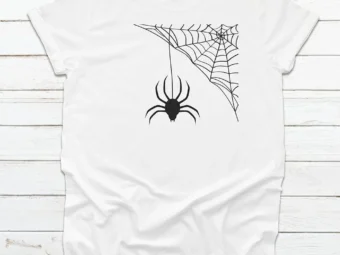 Spider Web Halloween T-shirt
