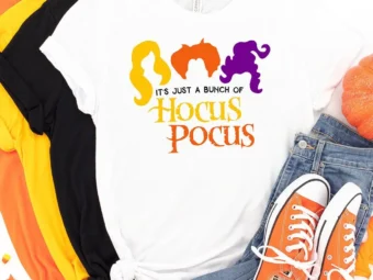 It's Just a bunch of Hocus Pocus Halloween T-Shirt