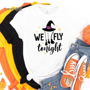 We Fly Tonight Halloween T-shirt