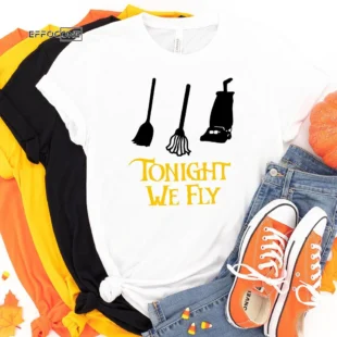 Tonight We Fly Haloween T-shirt