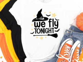 We fly Tonight For Halloween T-Shirt