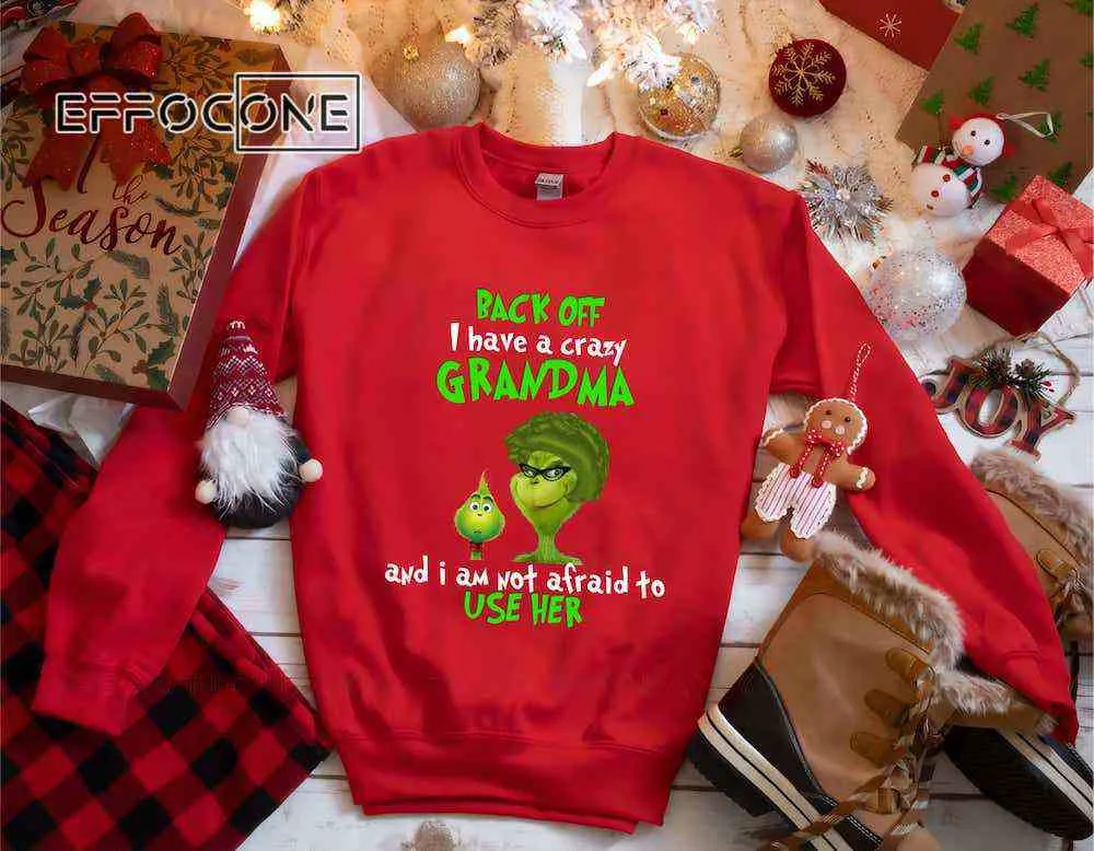 I Have A Crazy Grandma Grinch, Back Off