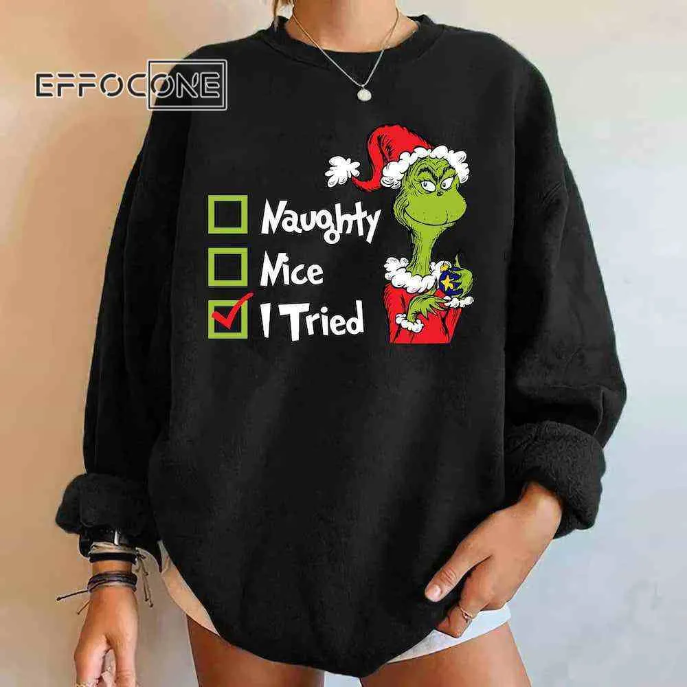 Naughty Nice I Tried Grinch