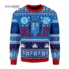 A Timey Wimey Ugly Christmas Sweater