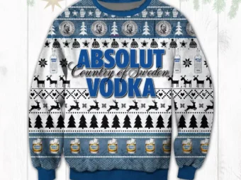 Absolut Vodka Ugly Christmas Sweater