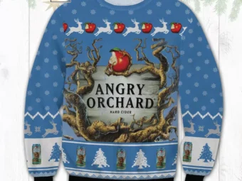 Angry Orchard Ugly Christmas Sweater