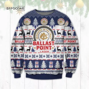 Ballast Point Lager Ugly Christmas Sweater