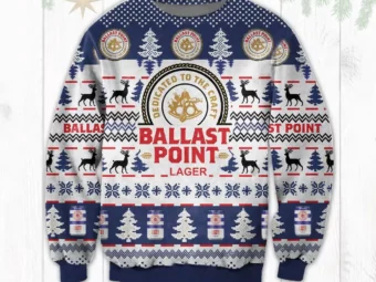 Ballast Point Lager Ugly Christmas Sweater