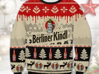 Berliner Kindl Beer Ugly Christmas Sweater