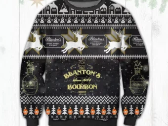 Blantons Bourbon Ugly Christmas Sweater