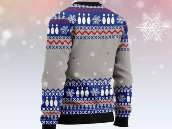 Bowling Merry Christmas Ugly Christmas Sweater