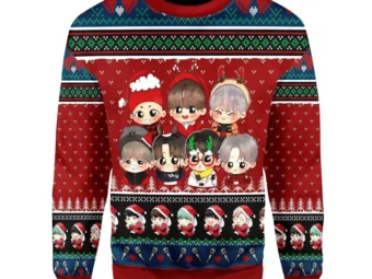 BTS Ugly Christmas Sweater