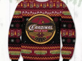 Cardinal Pale Ale Ugly Christmas Sweater