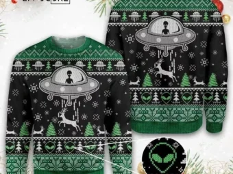 Christmas Alien Ugly Christmas Sweater