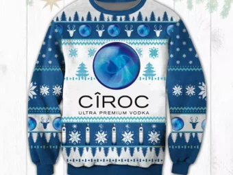 Ciroc Vodka Ugly Christmas Sweater