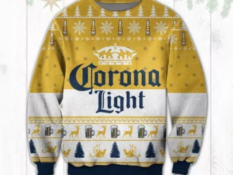 Corona Light Ugly Christmas Sweater