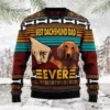 Dachshund Best Dog Dad Ugly Christmas Sweater