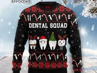 Dental Squad Ugly Christmas Sweater