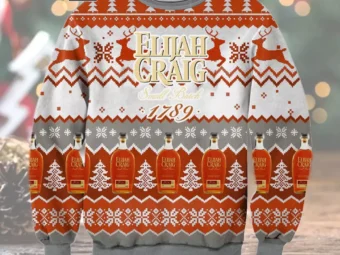 Elijah Craig Ugly Christmas Sweater